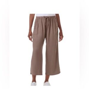 Splendid Casual Tan Wide-Leg crop Pants